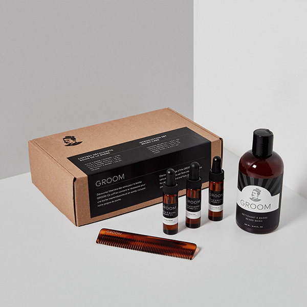 beard care kit packaging boxes