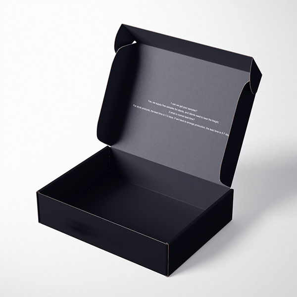 black mailer boxes wholesale