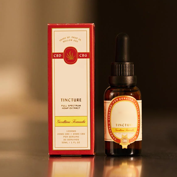cannabis tincture packaging