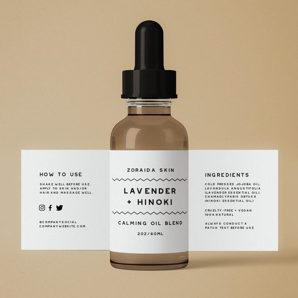 cosmetic lables wholesale