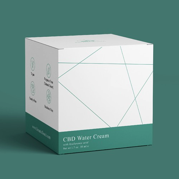 cream packaging boxes