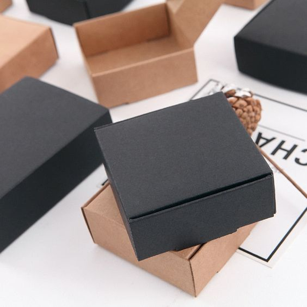 custom black kraft boxes