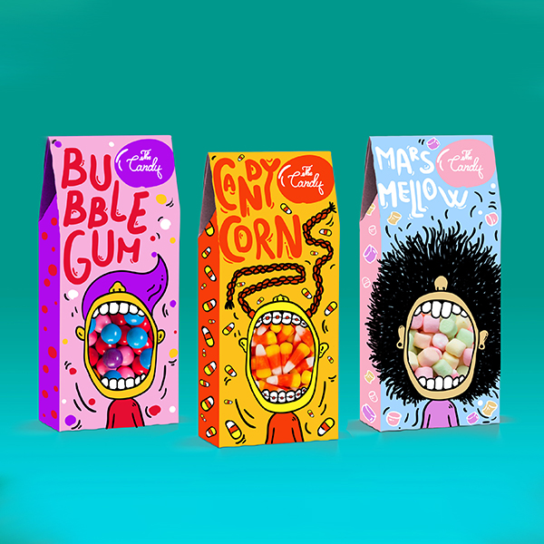 custom candy bag packaging