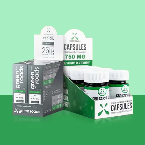 custom cbd display boxes