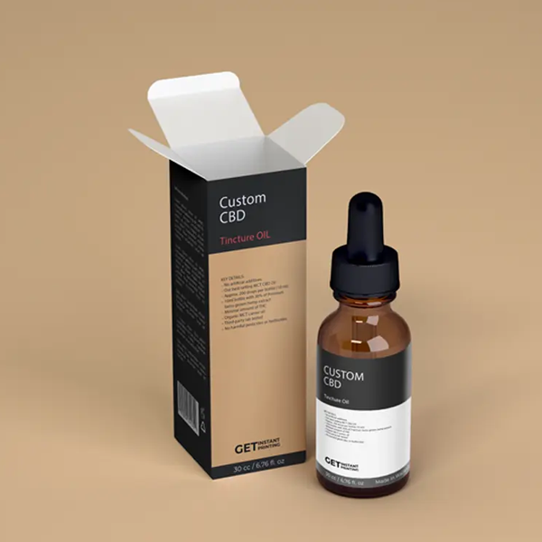 custom cbd tincture packaging