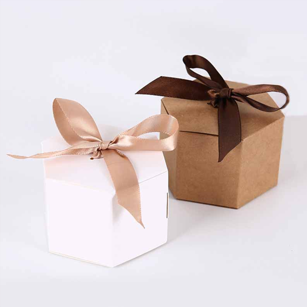 custom gift hexagon boxes