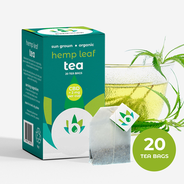 custom hemp teabags boxes