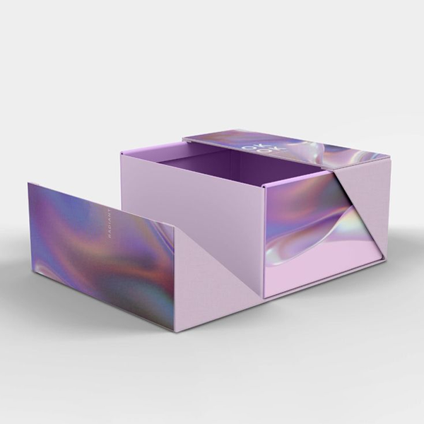 custom holographic rigid boxes