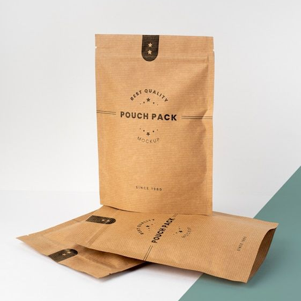 custom kraft mylar bags