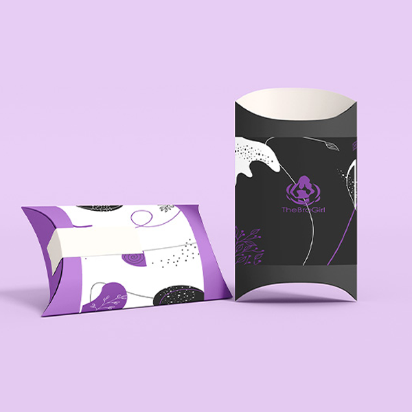 custom made pillow packaging boxes