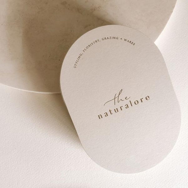 custom oval hang tags