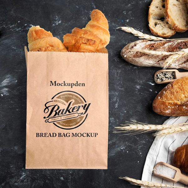 custom paper food bags