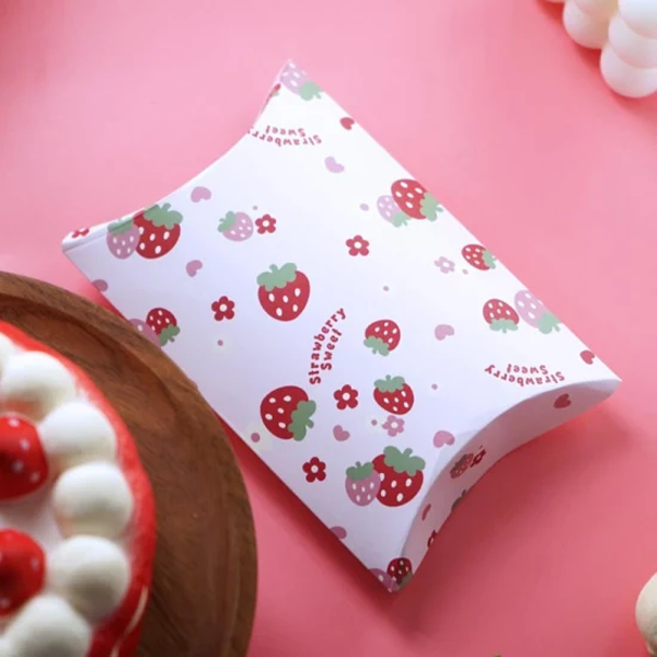 custom pillow candy boxes
