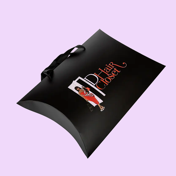 custom pillow hair extension boxes