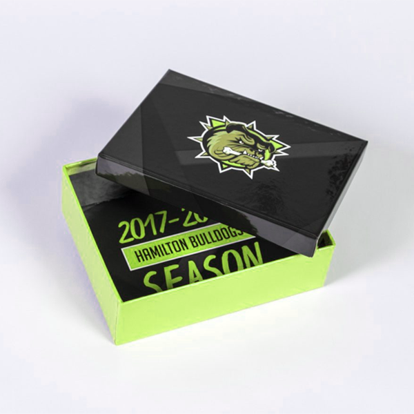 custom ticket box with sleeve