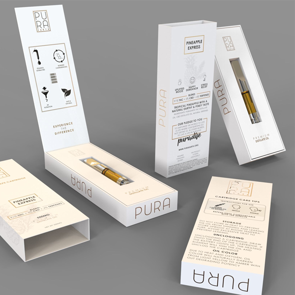 custom vape catridges packaging boxes