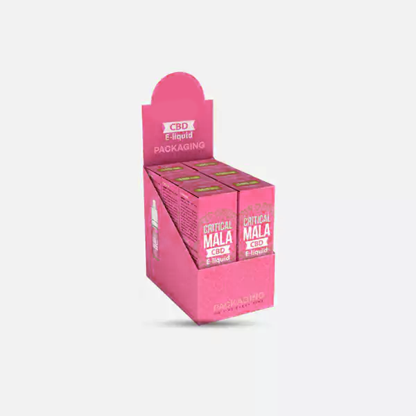 e liquid display packaging boxes