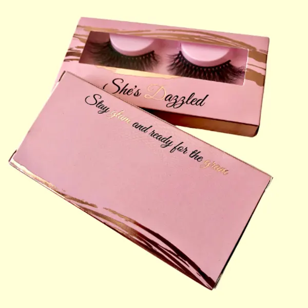 eyelash packaging boxes wholesale