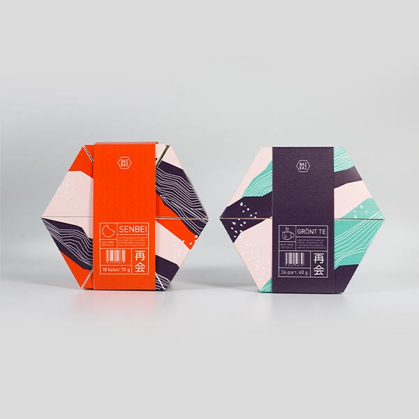 food hexagon boxes wholesale