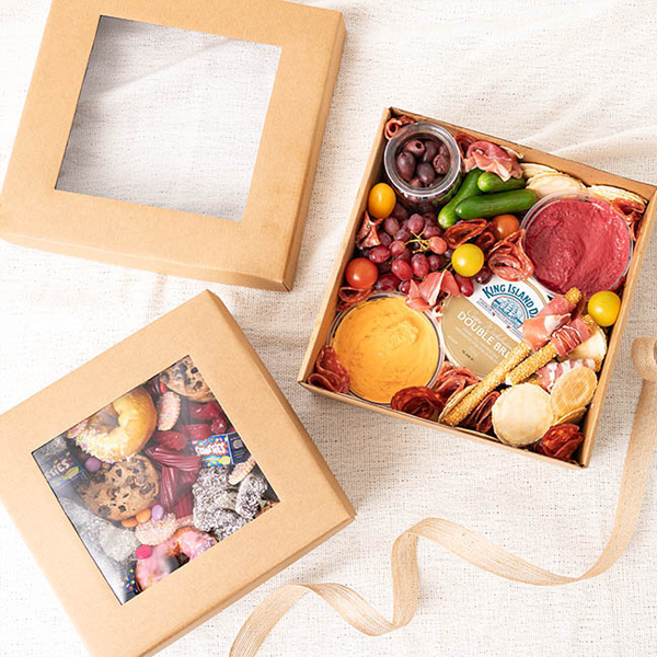 gift with window packaging boxes