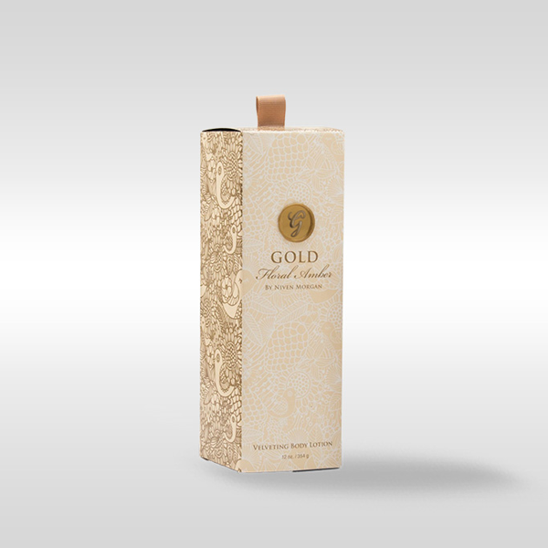 glossy lotion boxes packaging