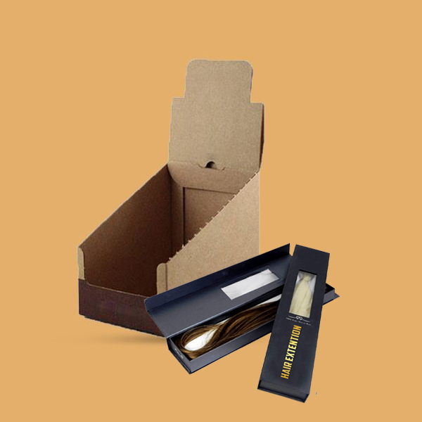 hair extension display boxes wholesale