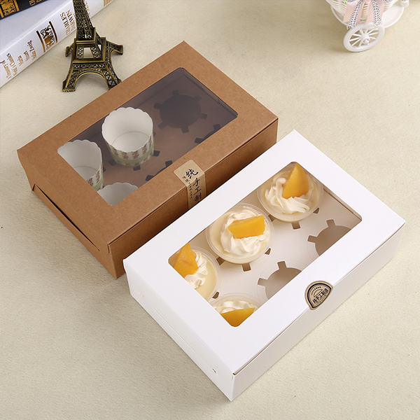 kraft cake packaging boxes