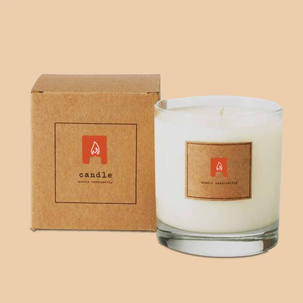 kraft candle packaging