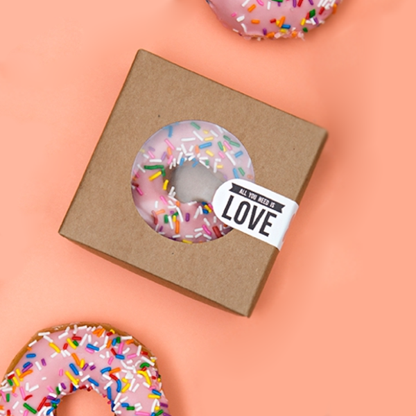 kraft donut boxes wholesale