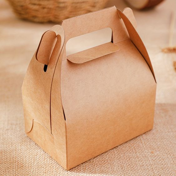 kraft gable packaging boxes