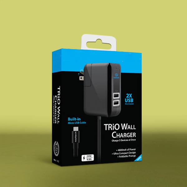 mobile charger boxes packaging