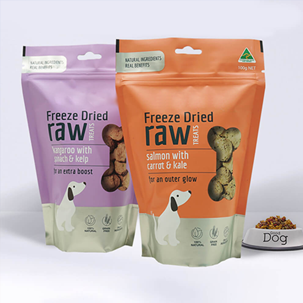 pet food printed mylar bags wholesale