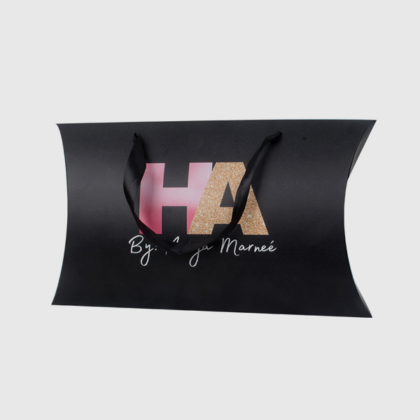 pillow boxes with logo packaging