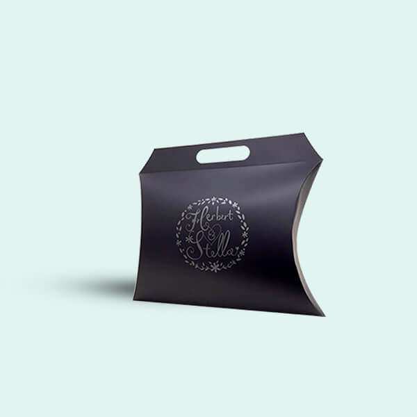 pillow packaging boxes with handle