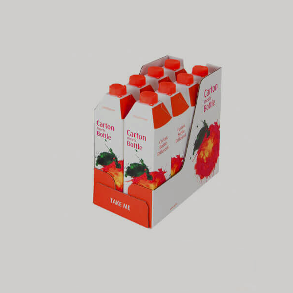 printed beverage boxes wholesale