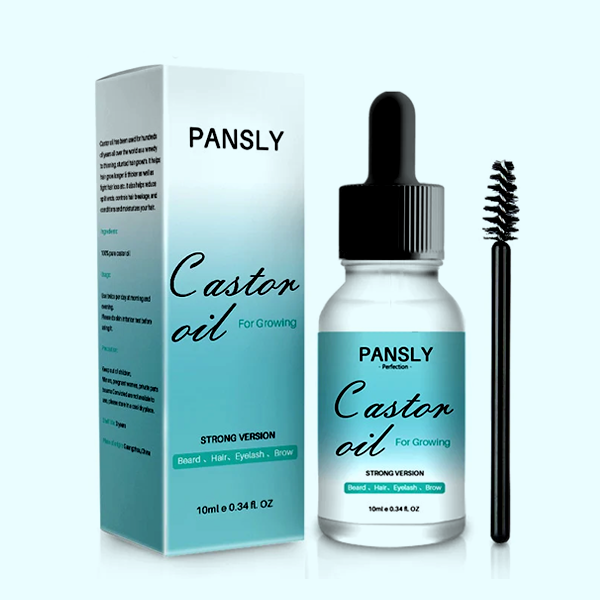 printed castor beard oil boxes