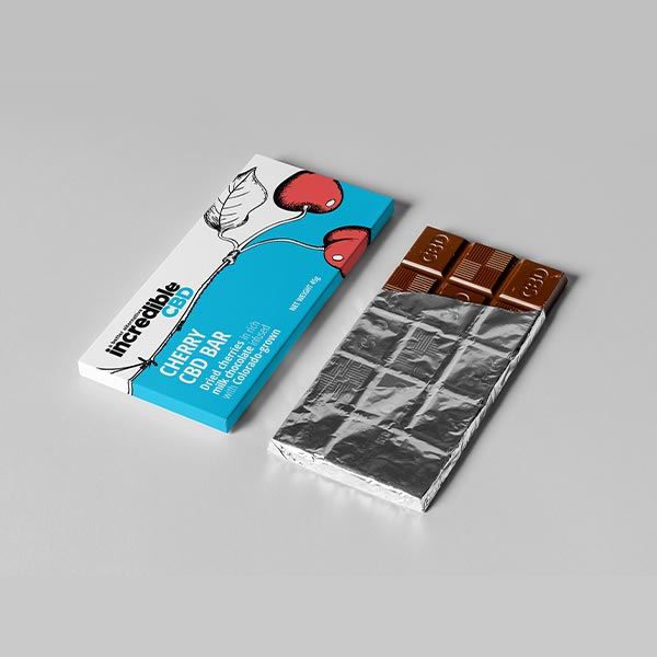 printed cbd chocolate boxes