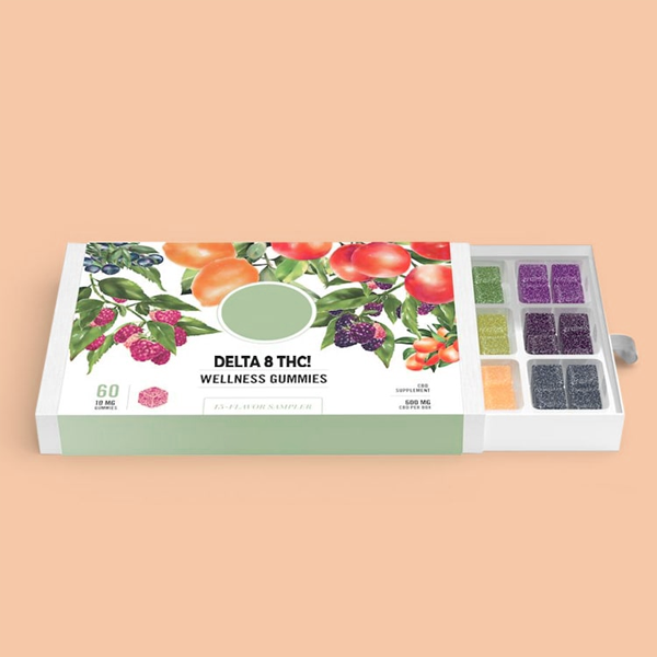 printed cbd gummies boxes