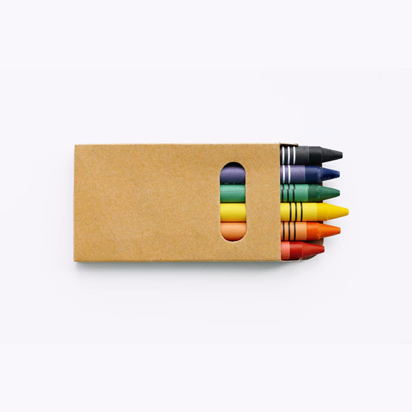 printed crayon packaging