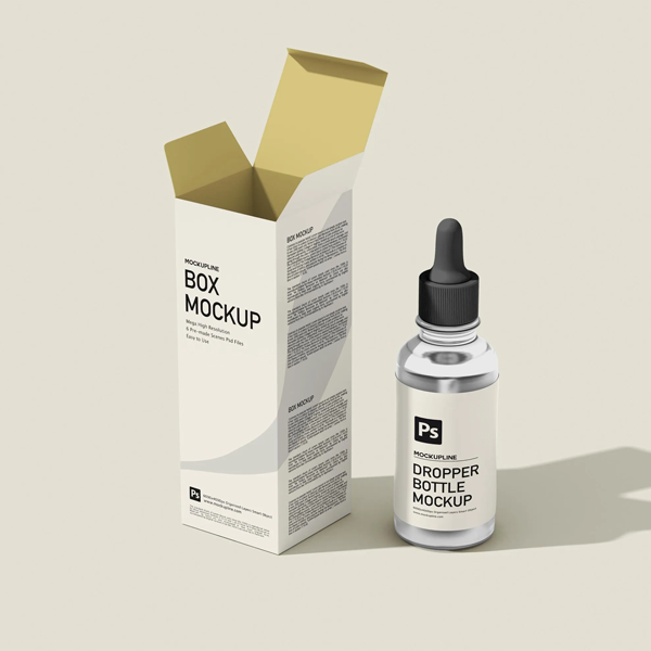 printed bottle packaging boxes