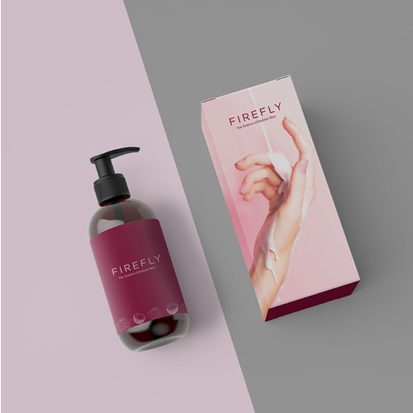printed glossy lotion boxes