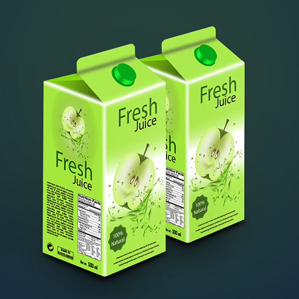 Custom Printed Juice Boxes