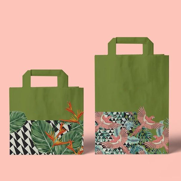 printed paper bags packaging