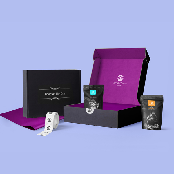 printed pet food packaging