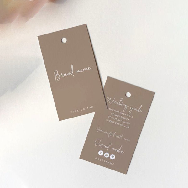 retail hang tags packaging