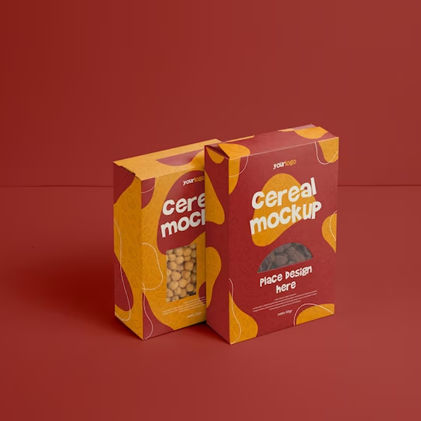seal end cereal packaging boxes