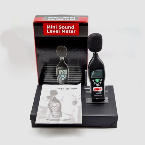 sound meter packaging