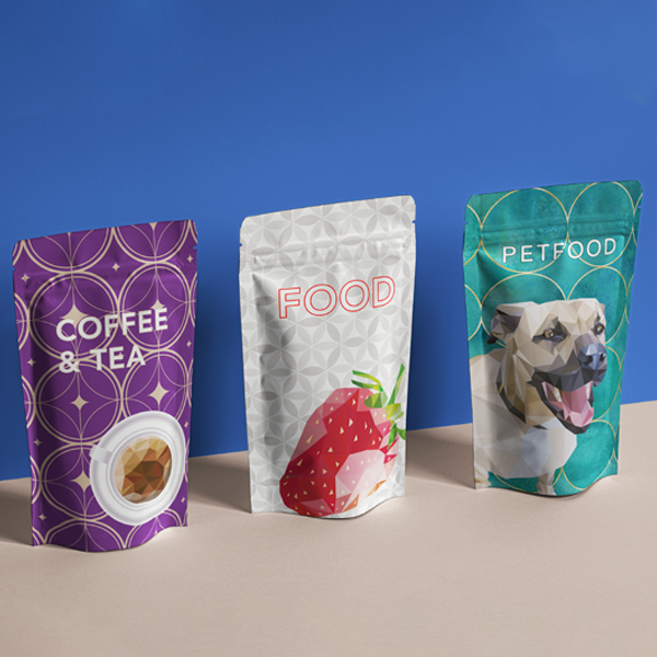 stand up mylar bags wholesale