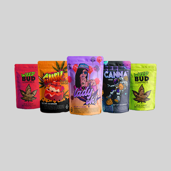 weed mylar bags packaging