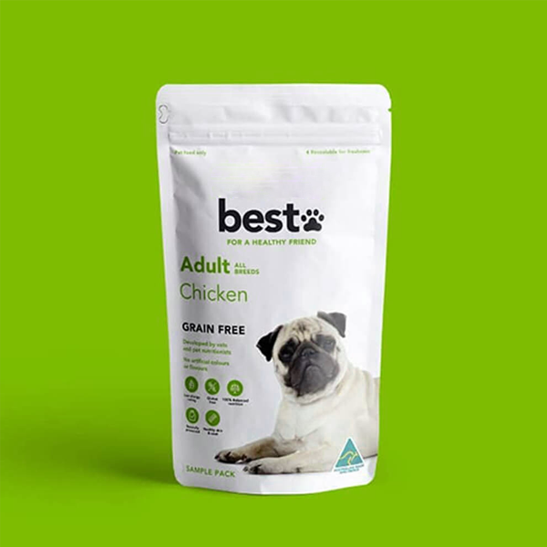 wholesale pet food printed mylar bags